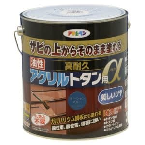 ｱｻﾋﾍﾟﾝ　油性アクリルトタン用α　3kg　ｵｰｼｬﾝﾌﾞﾙｰ