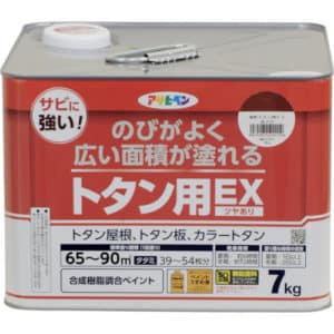 ｱｻﾋﾍﾟﾝ　油性　トタン用EX　ツヤあり7Kg　赤さび