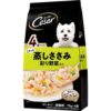 シ―ザ―ふっくら蒸しささみ 野菜