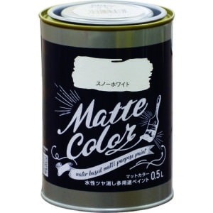 ｱｻﾋﾍﾟﾝ　水性　マッドカラー　0.5L スノーホワイト