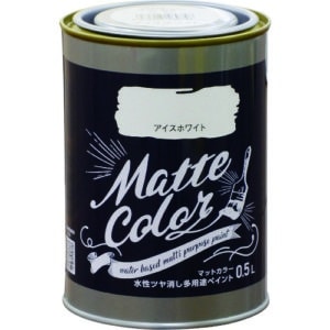 ｱｻﾋﾍﾟﾝ　水性　マッドカラー　0.5L 　アイスホワイト