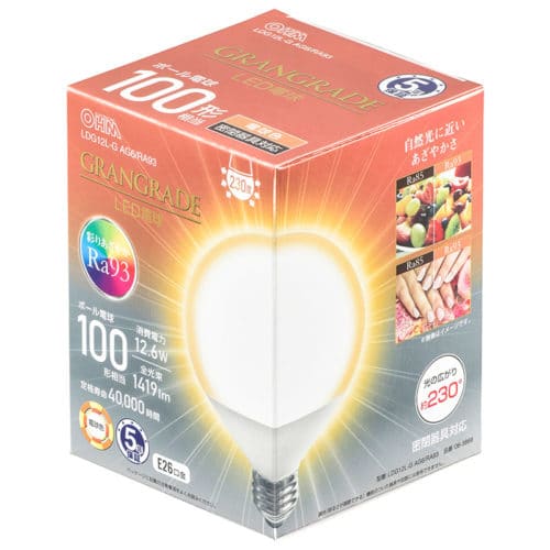 LED電球 ボール電球形 E26 100形相当 電球色 LDG12L-G AG6/RA93 1 LDG12L G AG6RA93
